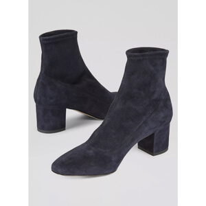 LK Bennett Grove Low Block Stretch Ankle Boots